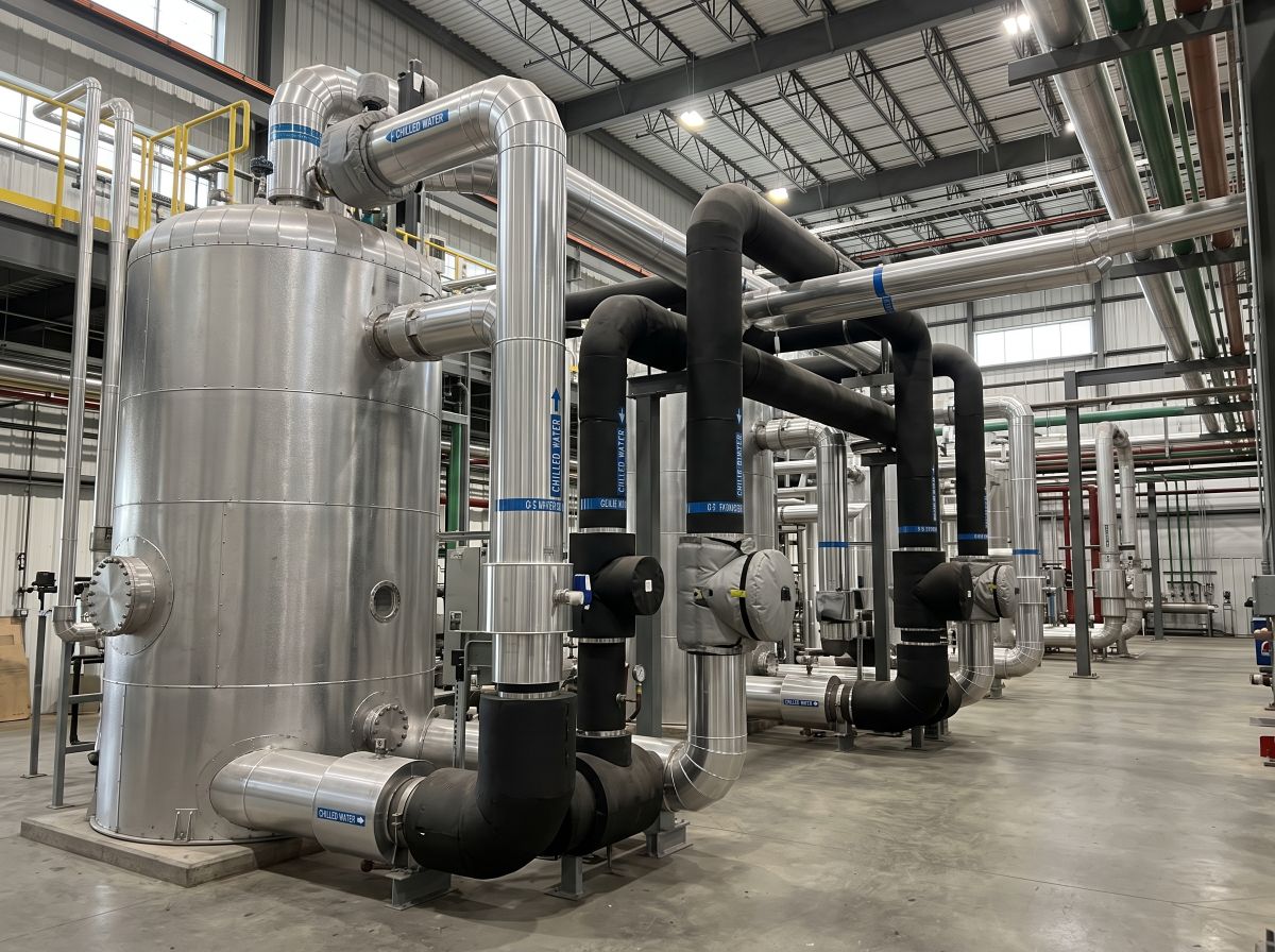 insulation on cold process