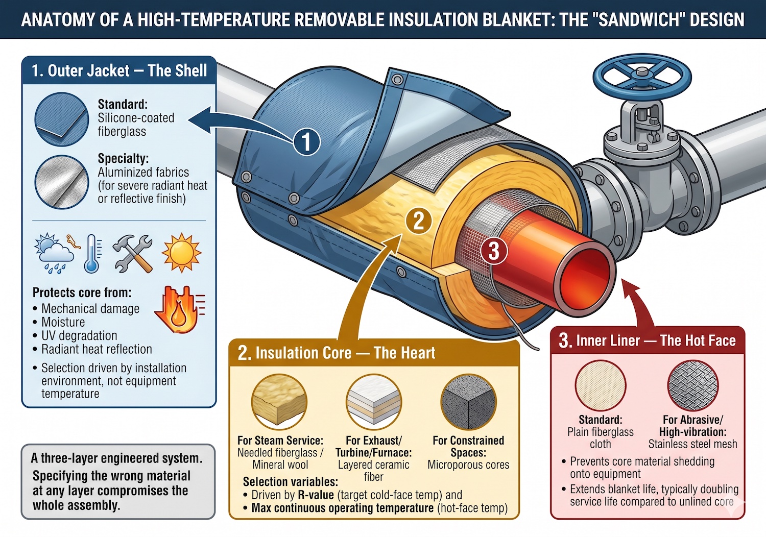 anatomy of insulation jacket